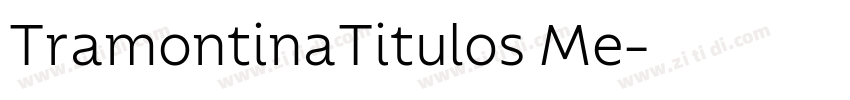 TramontinaTitulos Me字体转换